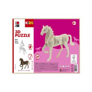 Alternative view of 3D sestavljanka - konj