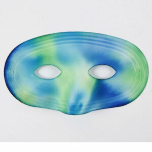 Alternative view of Pustna maska iz plastike za oči