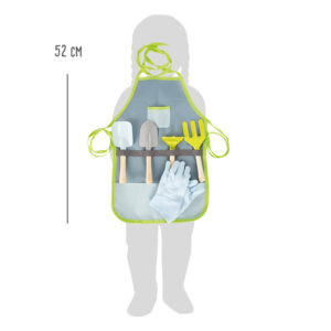 Small Foot Garden predpasnik z orodjem