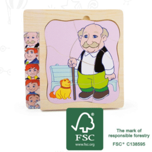 Sestavljanka krog življenja - Dedek